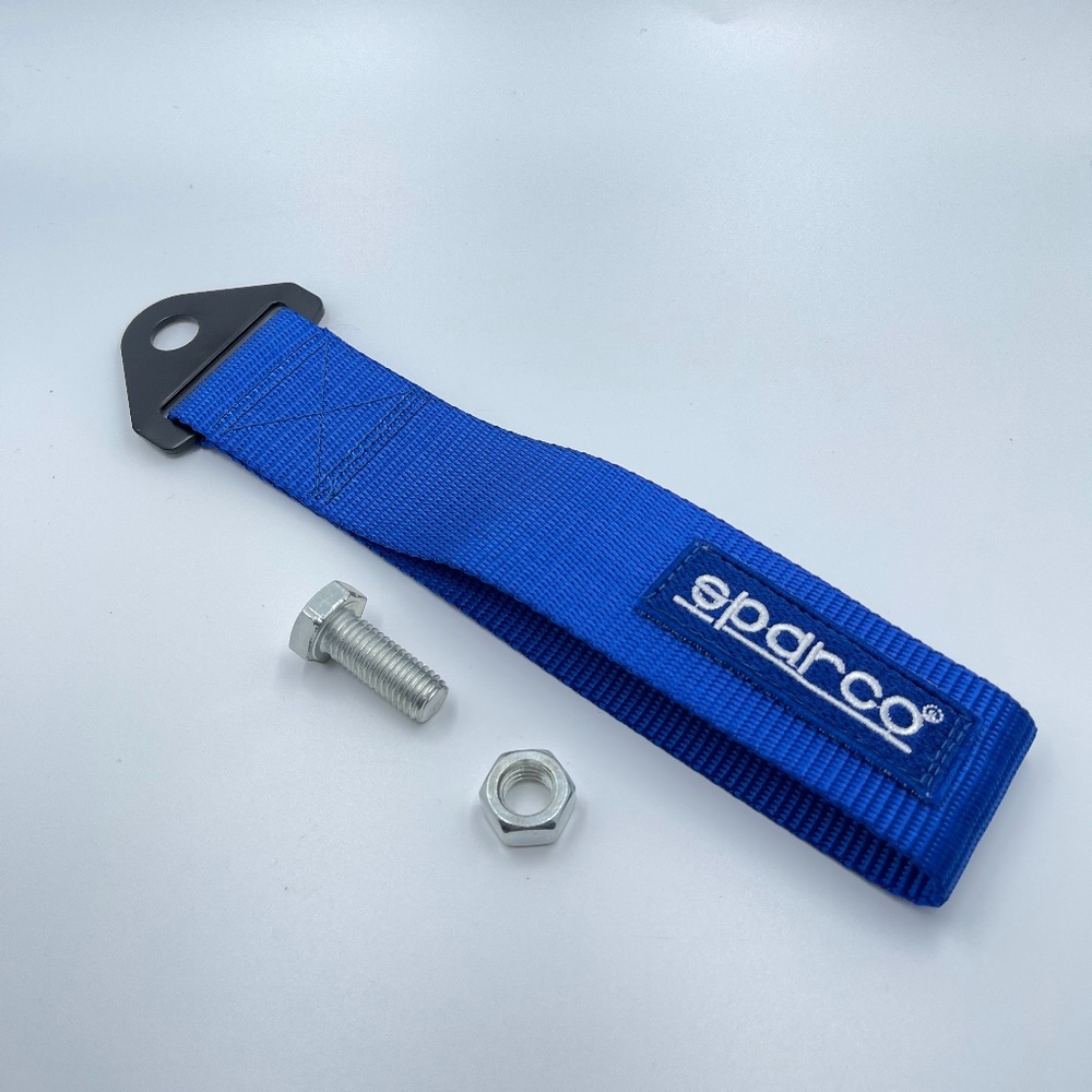 Sparco Tow Strap BLUE car tow strap JDM style